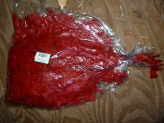 *Ten Hand Tied Red Stained Foliage Displays