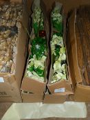 *Four Boxes of Artificial Lilies