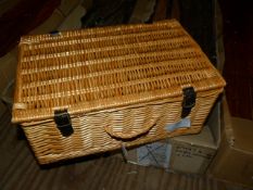 *Wicker Picnic Basket