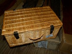 *Wicker Picnic Basket