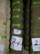 *Twenty Four Dark Green Plant Pots