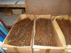*Box Containing Assorted Loose Dried Willow