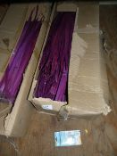 *Box Containing Sun Palm Leaves (Purple)