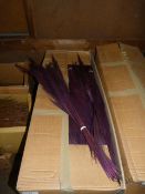 *Box Containing 80 Bunches of Purple Broom Grass