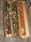 *Three Lucky Dip Boxes of Mixed Artificial Foliage and Flowers