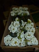 *Three Boxes Containing a Dozen Artificial Roses