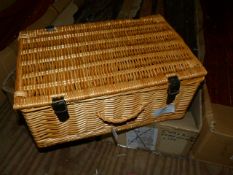 *Wicker Picnic Basket