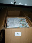 *Four Boxes of Foaming Toilet and Drain Cleaning Tablets