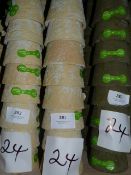 *Twenty Four Cream Plant Pots