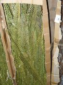 *Box of Green Glitter Artificial Foliage