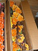 *Three Lucky Dip Boxes of Mixed Artificial Foliage and Flowers