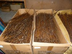 *Box Containing Assorted Loose Dried Willow