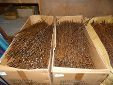 *Box Containing Assorted Loose Dried Willow