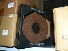 *Box Containing Six 25cm Clove Wreaths