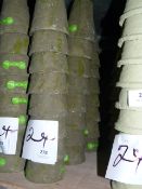 *Twenty Four Dark Green Plant Pots