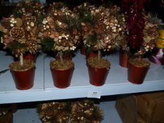 *Twelve Decorative Festive Centerpieces