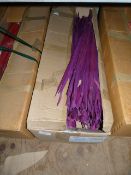 *Box Containing Sun Palm Leaves (Purple)