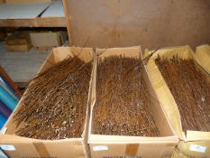 *Box Containing Assorted Loose Dried Willow
