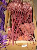 *Box of Hand Tied Red Roses