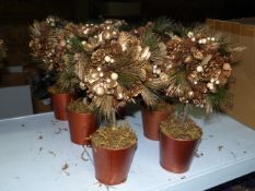 *Six Festive Floral Centerpieces