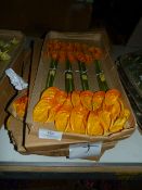*Seven Boxes of Two Dozen Yellow Anthurium Sprays