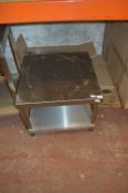 Stainless Steel Appliance Table with Undershelf