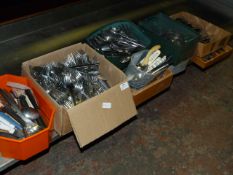 Large Quantity of Stainless Steel Cutlery