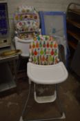 Four Children's High Seat Chairs