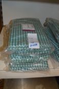 Ten 60x108 Green Gingham Tablecloths
