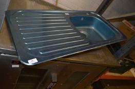 Stainless Steel Inset Sink Unit with Left Hand Drainer