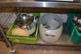 Aluminium Pans, Stainless Steel Saute Pan, etc.