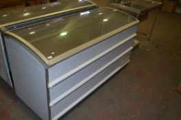 Display Freezer with Smoke Glass Top