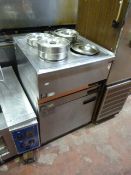 Parry Four Pot Bain Marie on Hot Cupboard