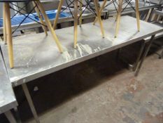 Stainless Steel Preparation Table