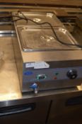 *Ace Catering Two Pot Wet Well Bain Marie with Digital Display F37