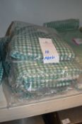 Ten 108x60 Green Gingham Tablecloths