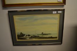 Framed Chinese Watercolour 