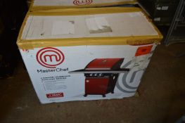 *Master Chef Two Burner Gas Barbeque with Side Burner