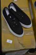 *Approximately Twenty Pairs of Converse Style Shoes (Black) Size: 4