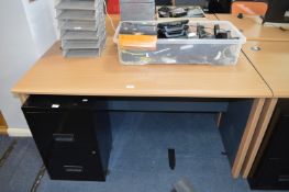 *Beech Effect Office Desk