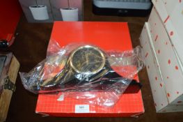 Two Quartz Mantel Clocks