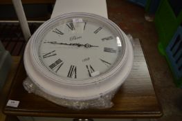 Two Vintage Style Wall Clocks