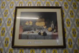 Framed Coloured Print 