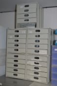 Five Sets of Filing Drawers