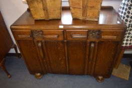 Art Deco Oak Sideboard