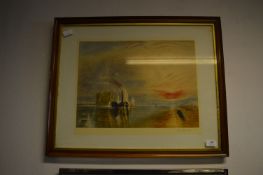 Framed Coloured Print 