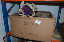 *Box Containing Hand Tied Rustic Arrangements