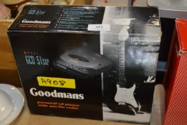 Goodmans Personal CD Player