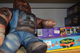 Trivial Pursuit for Children, Stuffed American Wrestler and a Lego Set