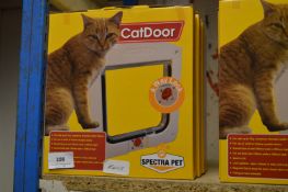 Four Spectra Pet Cat Doors